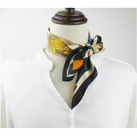 Horse print Silk Scarf